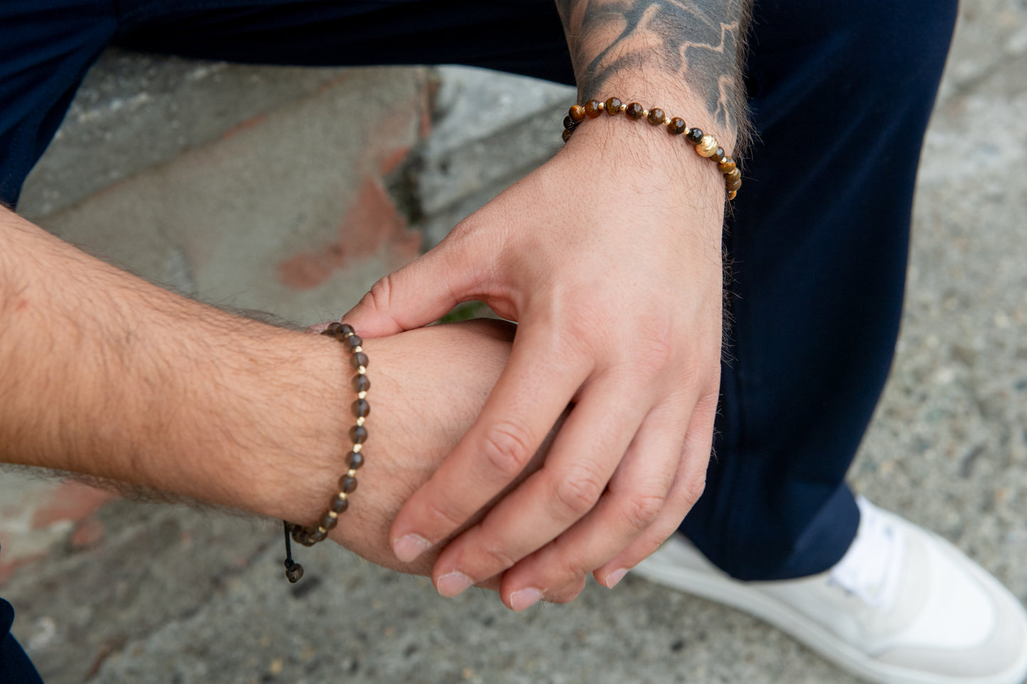 Vaaloor “Golden Tiger” Bracelet – 14K Solid Gold & Natural Tiger’s Eye